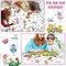 Giant Fairy Garden Coloring Poster for Kids – Jumbo Spring Fairy Party Coloring Tablecloth, Large Flower Coloring Poster for Classroom, Home, Birthday Party Supplies & Favors